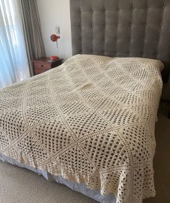 Cubre camas 2 plazas Tejido a crochet