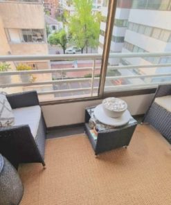 Juego terraza rattan PVC 3 piezas