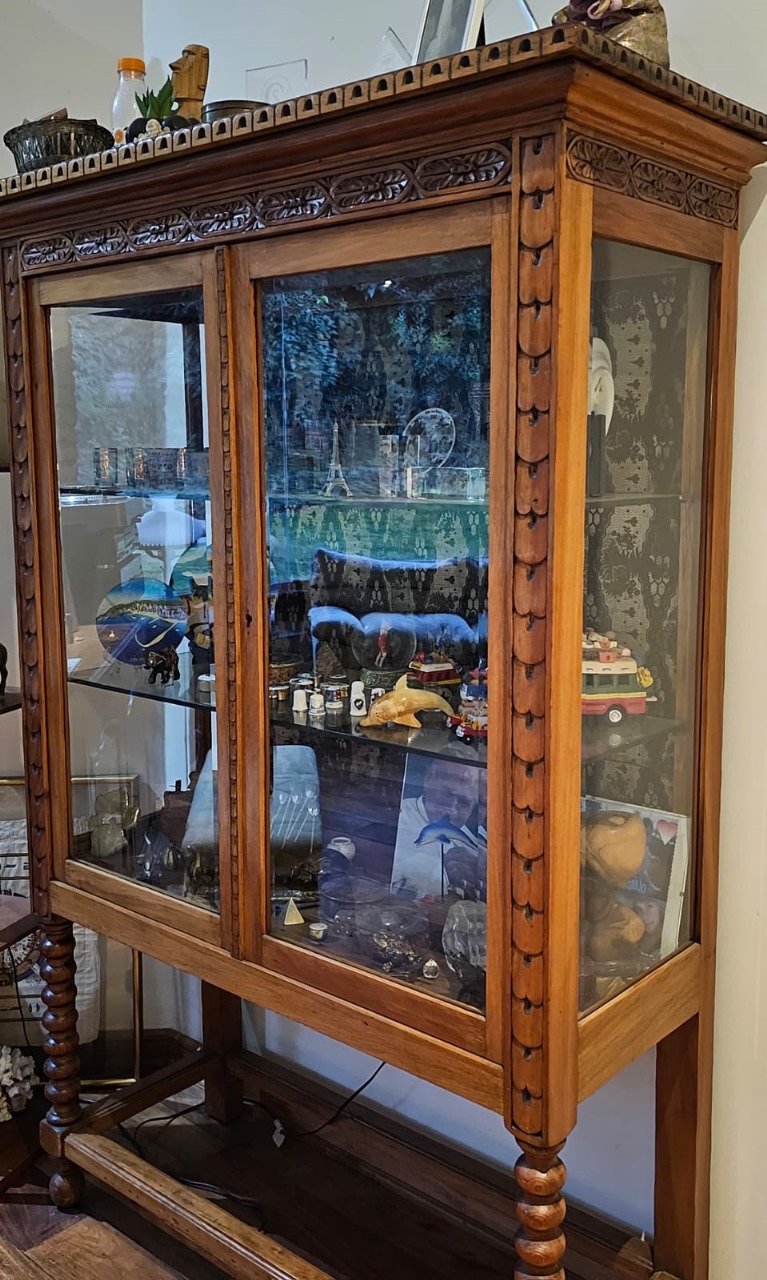 Vitrina antigua 2 puertas - Imagen 2