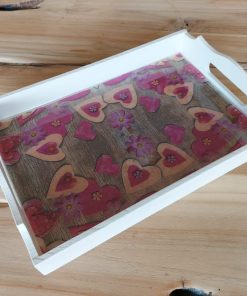 Bandeja desayuno corazones