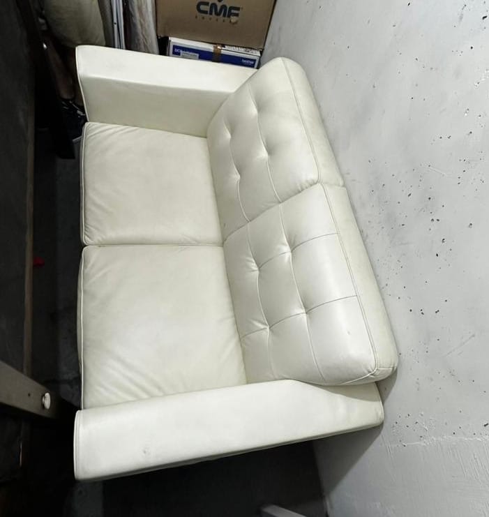 Sofá 2 cuerpos cuero Rosen - Imagen 2