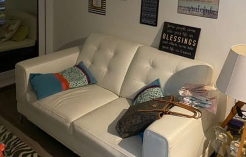 Sofá 2 cuerpos cuero Rosen - Imagen 4