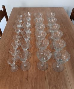 Juego 25 copas antiguas