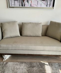 Sofá 3 cuerpos color beige Homy