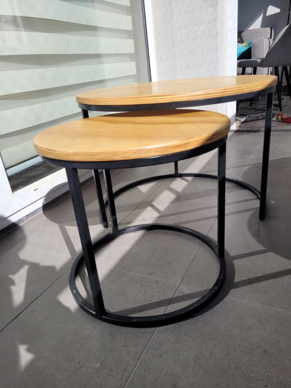 Set 2 mesas de centro Kallfu