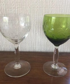 Copas cristal Yungay talladas a mano