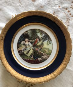 Plato antiguo porcelana CAPEANS España