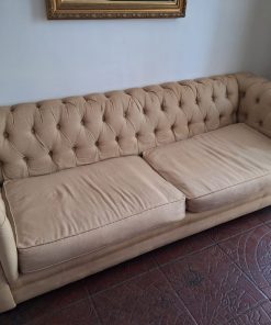 Sofá Capitoné 3 cuerpos Barra Design