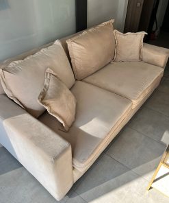 Sofá 3 cuerpos Divano Essato beige