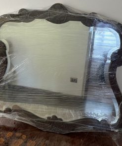 Espejo biselado madera