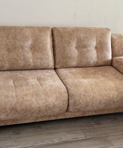 Sofá 2 cuerpos cuero Cecilia Santander