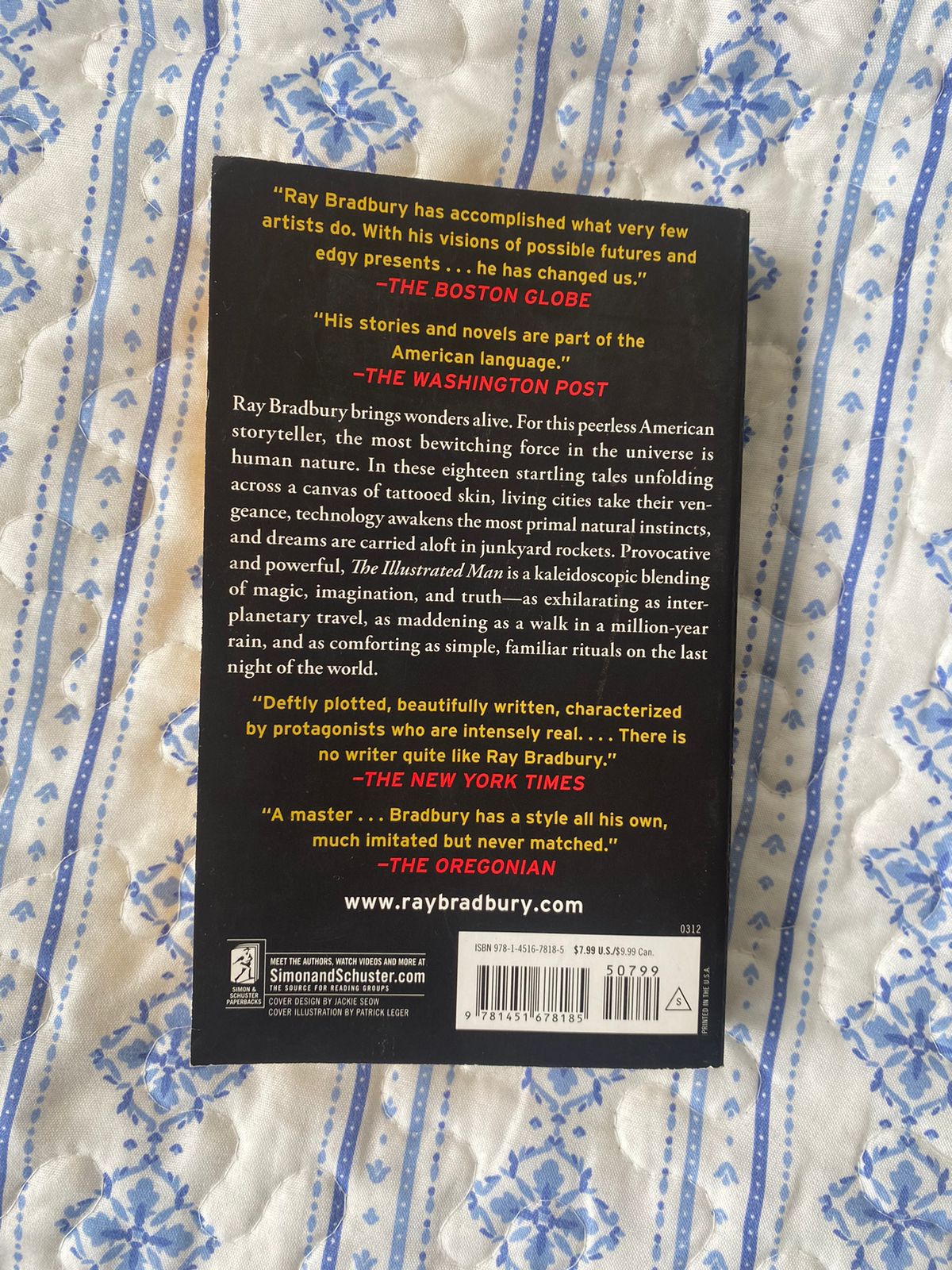 Libro en inglés The Illustrated Man - Imagen 2