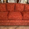 Sofá 3 cuerpos rojo