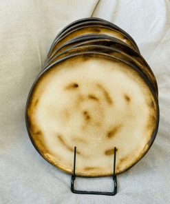 Juego 8 platos cerámica de Gres