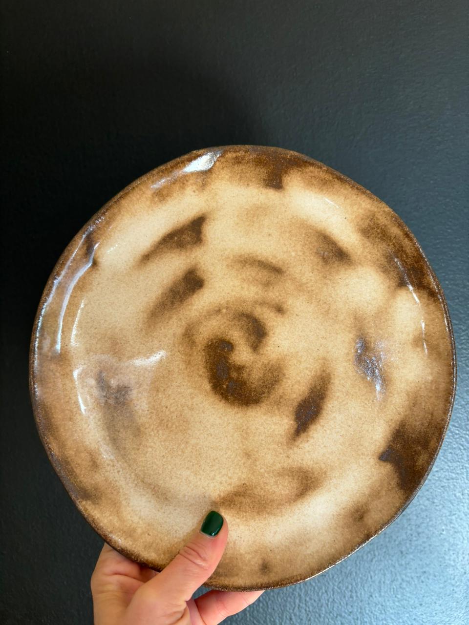 Juego 8 platos cerámica de Gres - Imagen 3