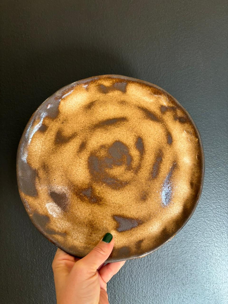 Juego 8 platos cerámica de Gres - Imagen 4