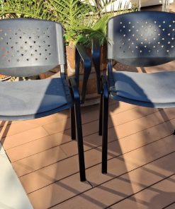 Silla visita ISO Negra