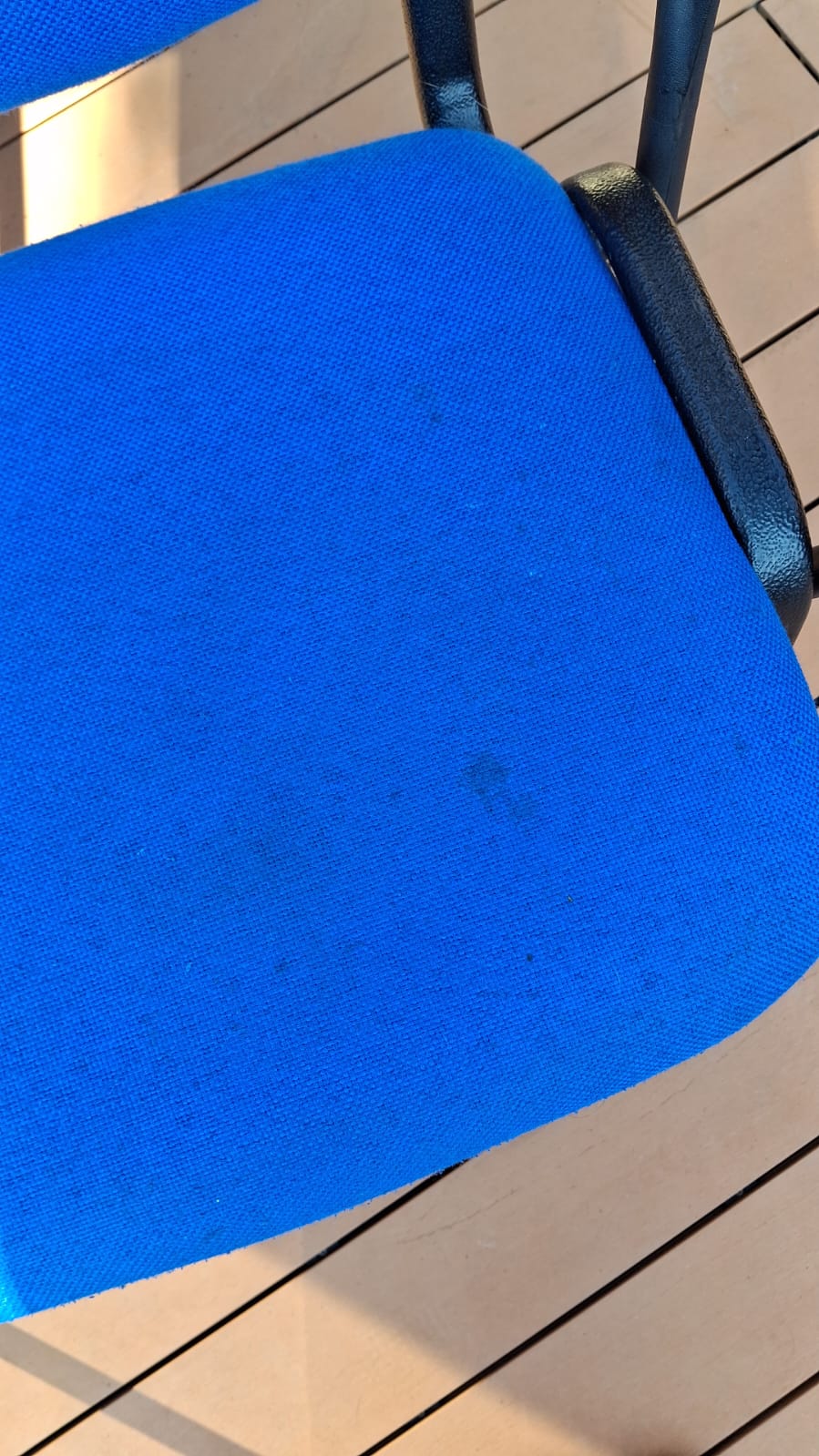 Silla visita ISO azul - Imagen 3