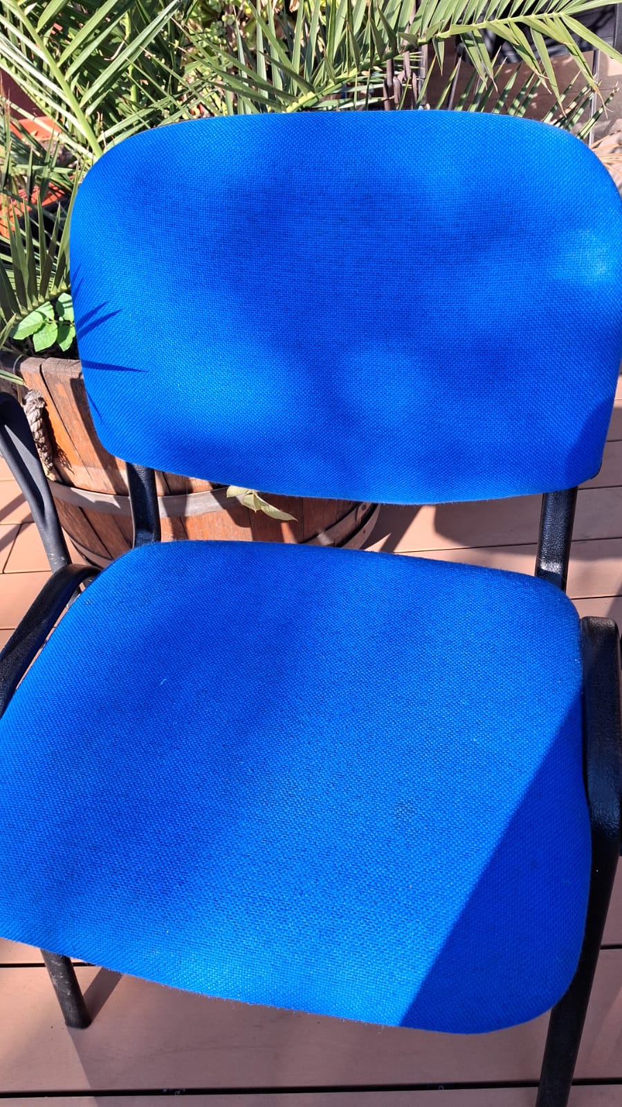 Silla visita ISO azul - Imagen 4