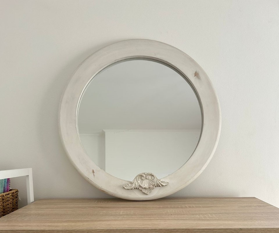 Espejo redondo Vintage
