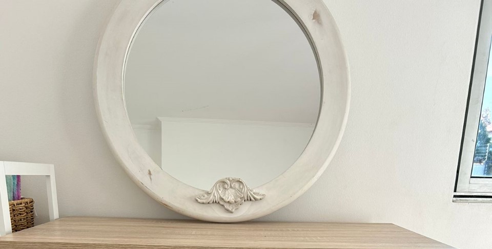 Espejo redondo Vintage - Imagen 2
