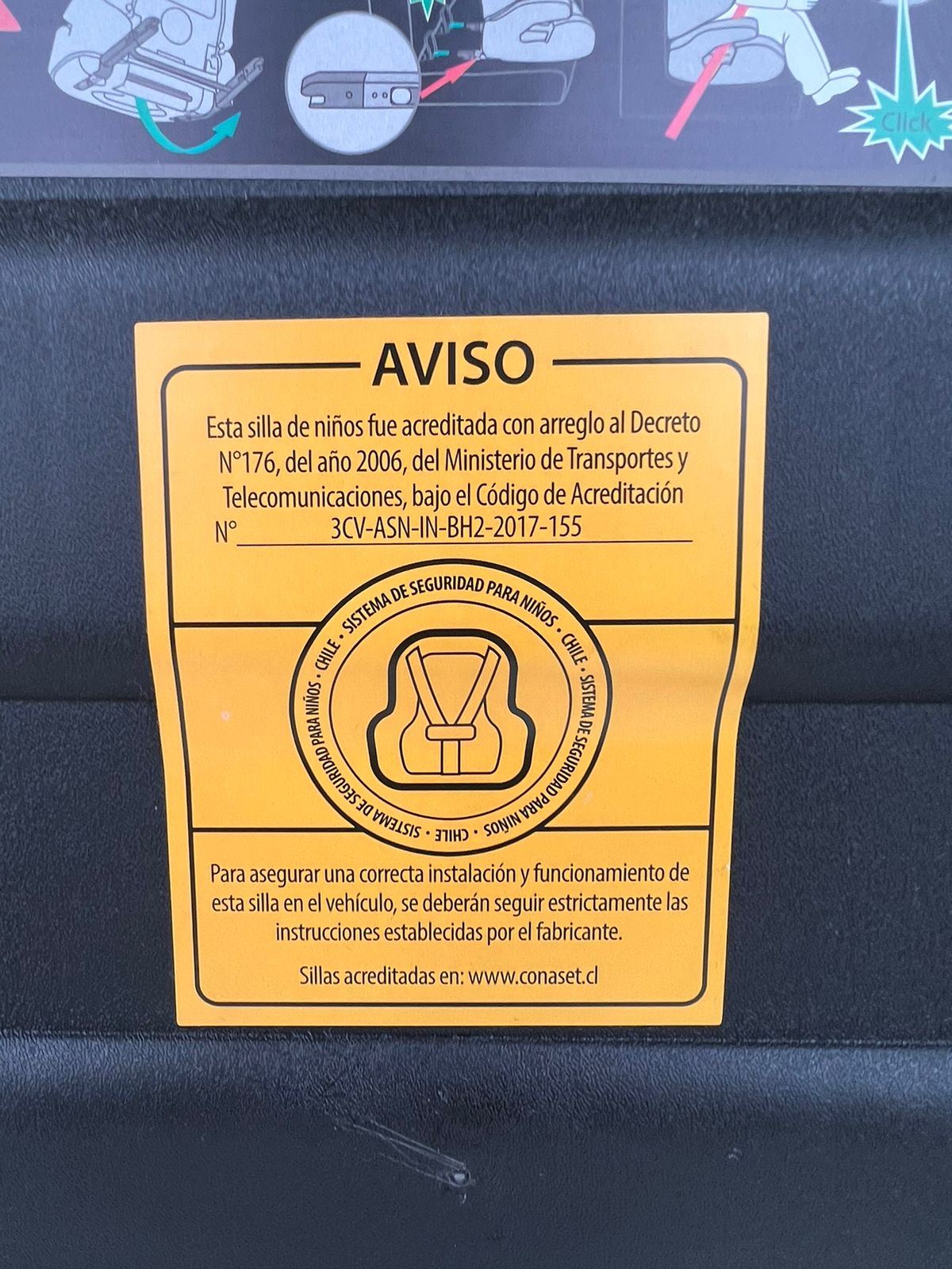 Silla de auto Premium Isofix Infanti - Imagen 6