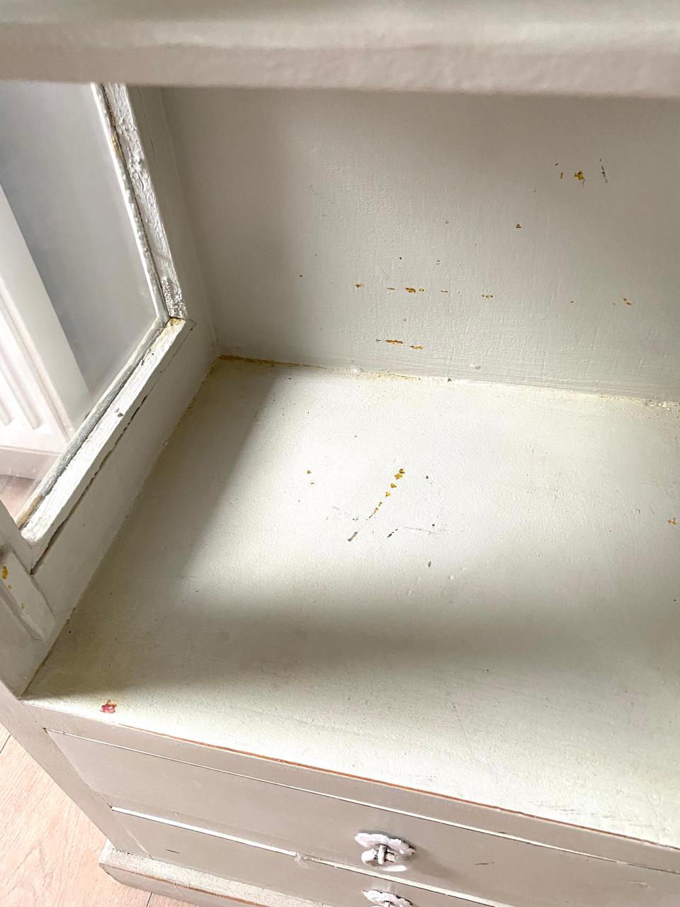 Vitrina de madera blanca - Imagen 2