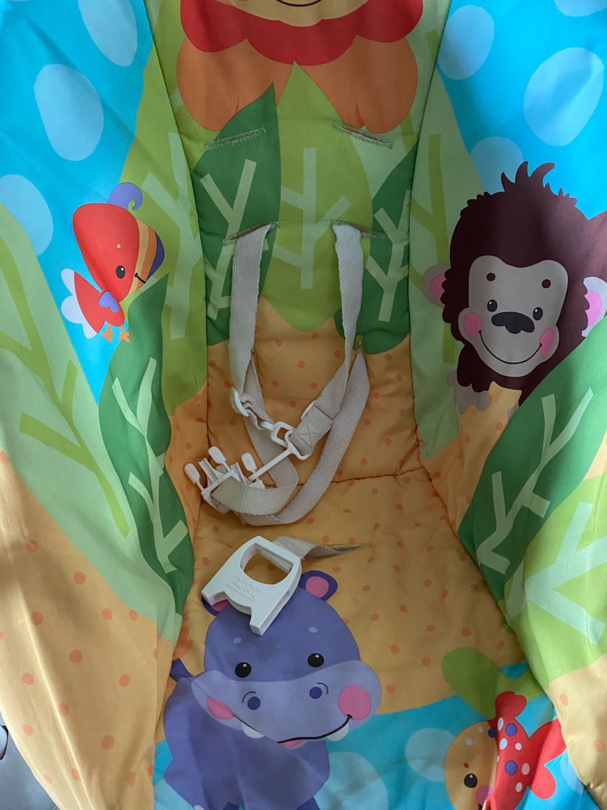 Silla mecedora león Fisher price - Imagen 3