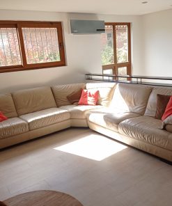 Sofá seccional Natuzzi beige