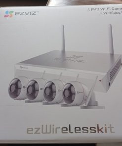Kit de vigilancia 4 cámaras, wifi + wireless NVR