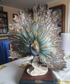 Figura de Pavo Real Giuseppe Armani