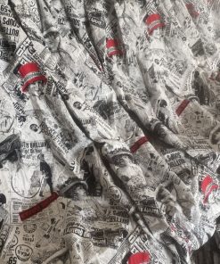 Par de cortinas ciudad