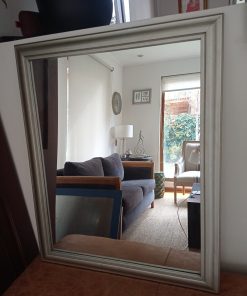 Espejo marco madera pintada