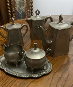 Juego de té plaqué
