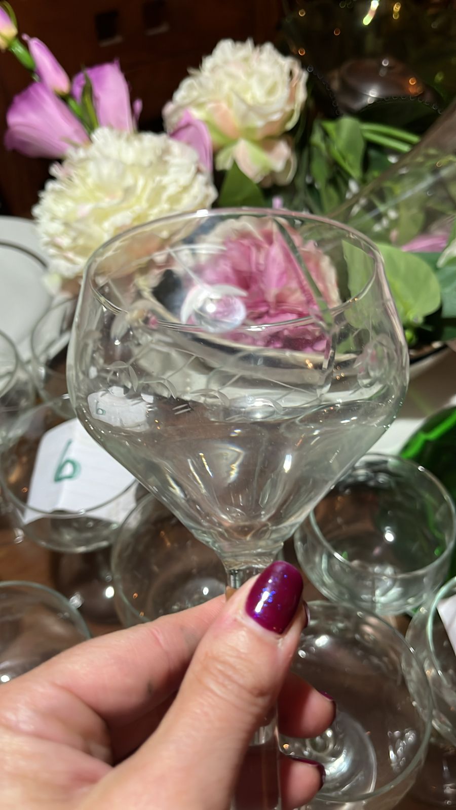 Juego de 37 copas talladas - Imagen 4