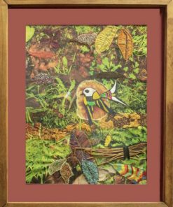 Cuadro ave enmarcado