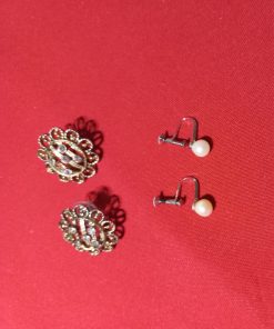 Par de aros fantasía fina