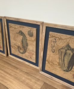 Trio cuadros marinos 