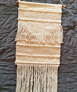 Adorno tejido pared Boho Umbrale