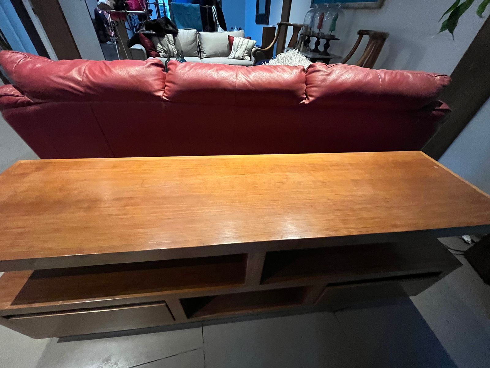 Rack TV de madera enchapado - Imagen 3