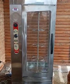 Asador de pollos vertical