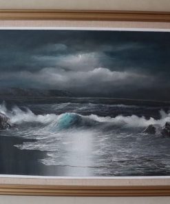 Cuadro olas de A. Janiett