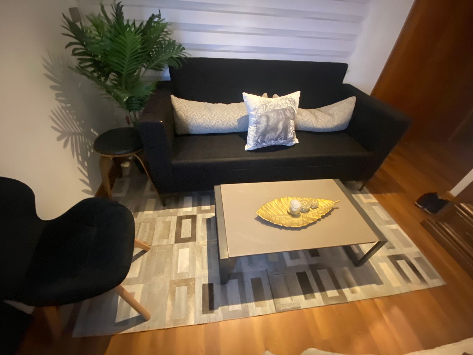 Alfombra cuero patchwork DIB - Imagen 3