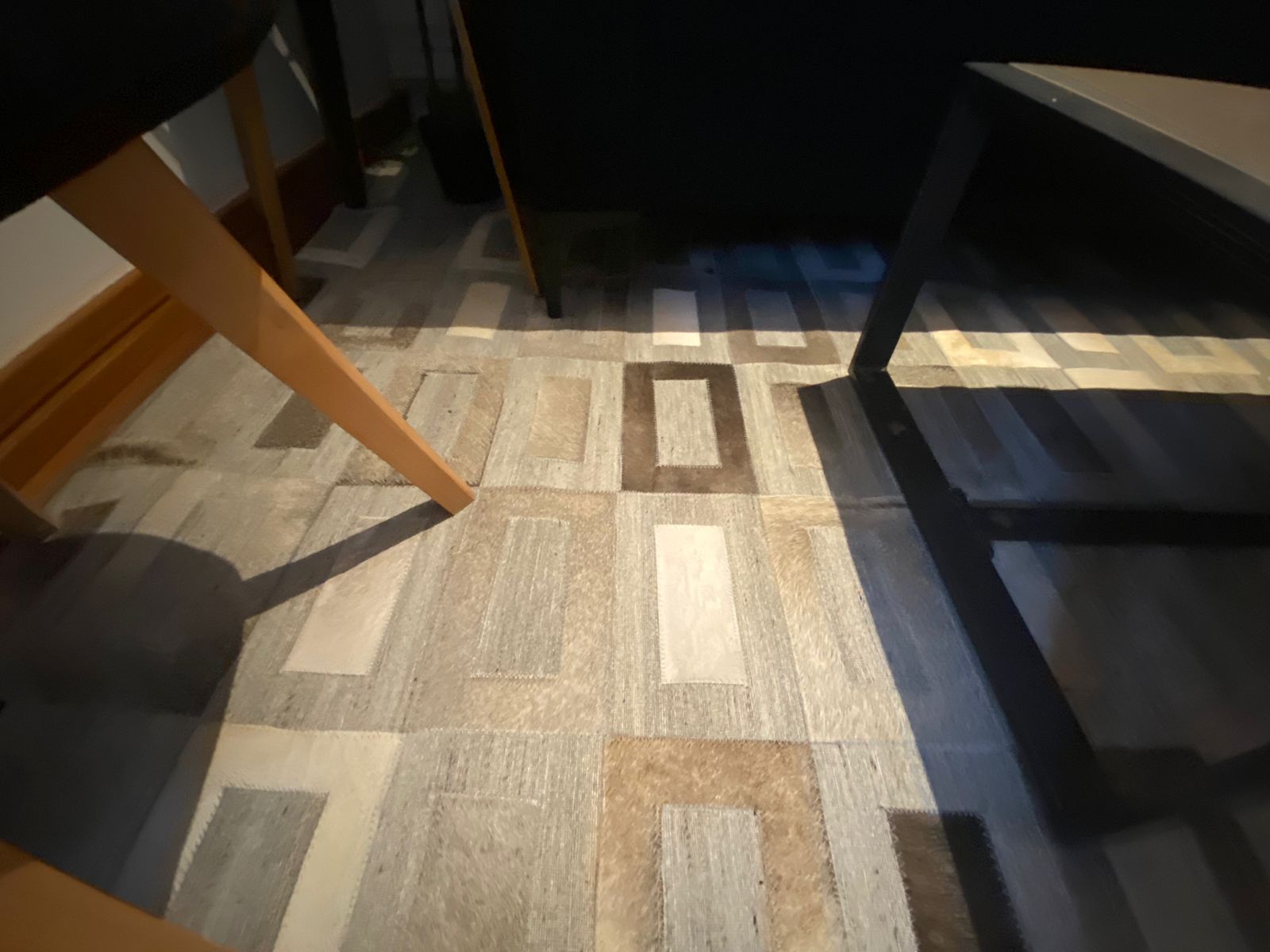 Alfombra cuero patchwork DIB - Imagen 2