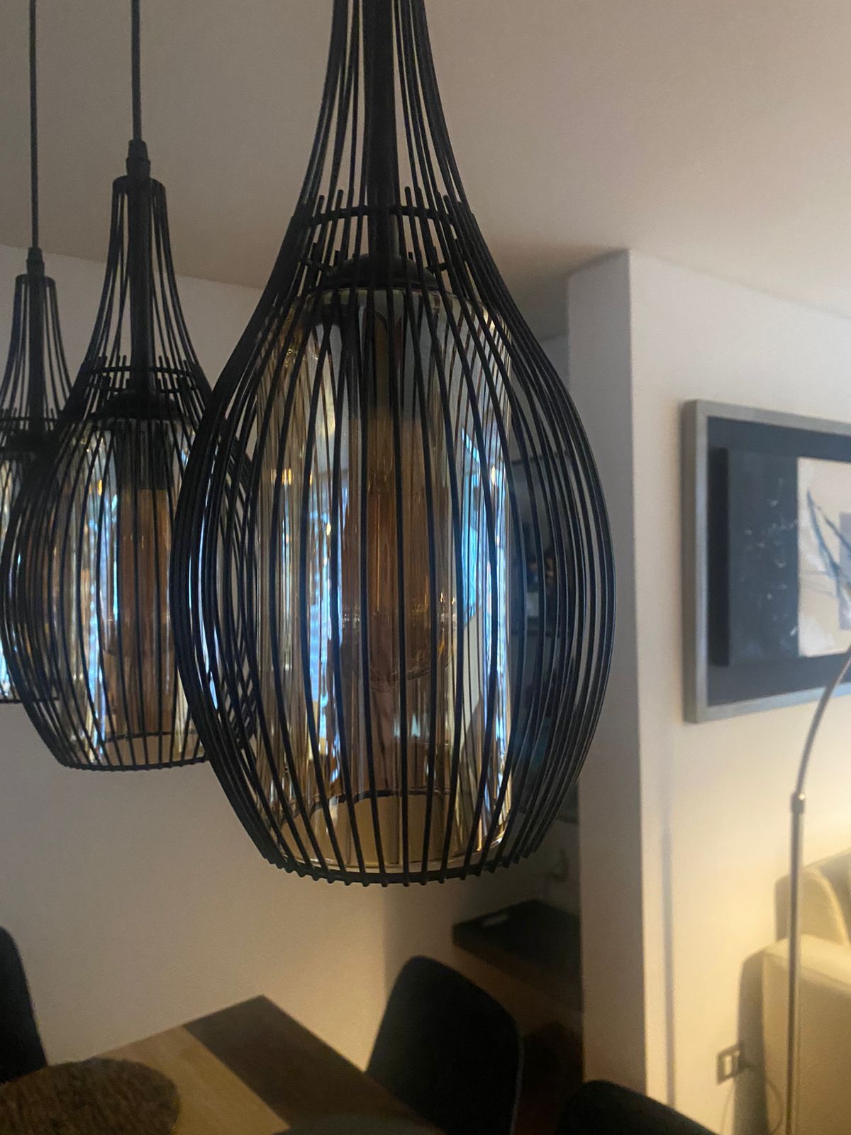 Lámpara colgante 3 luces