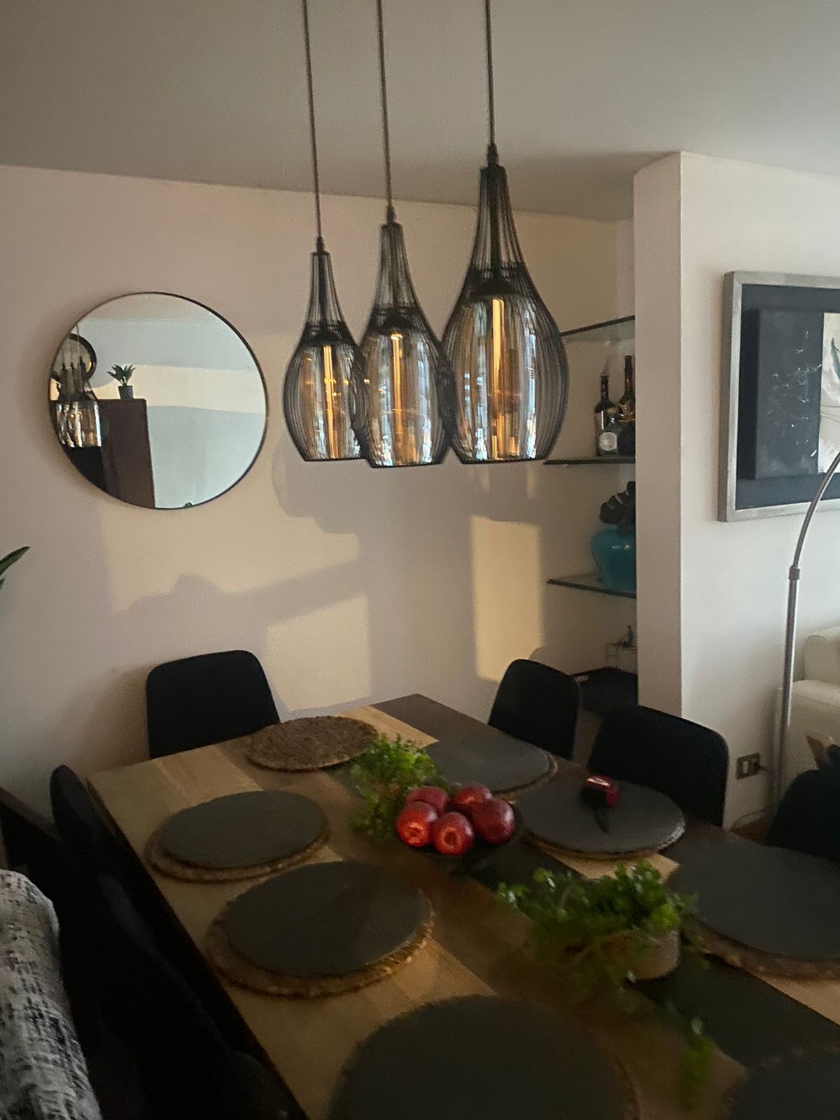 Lámpara colgante 3 luces - Imagen 3