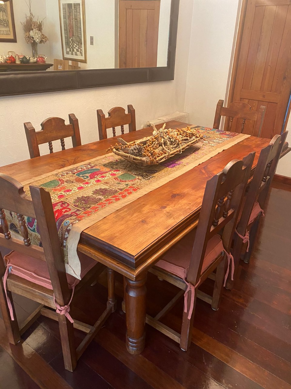 Juego comedor raulí 8 puestos