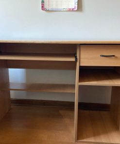 Escritorio enchape melamina con cajón