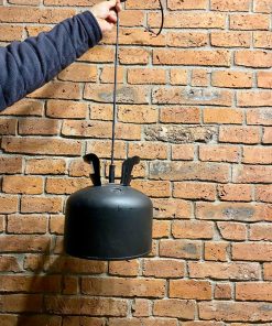 Lámpara de techo reciclada cilindro