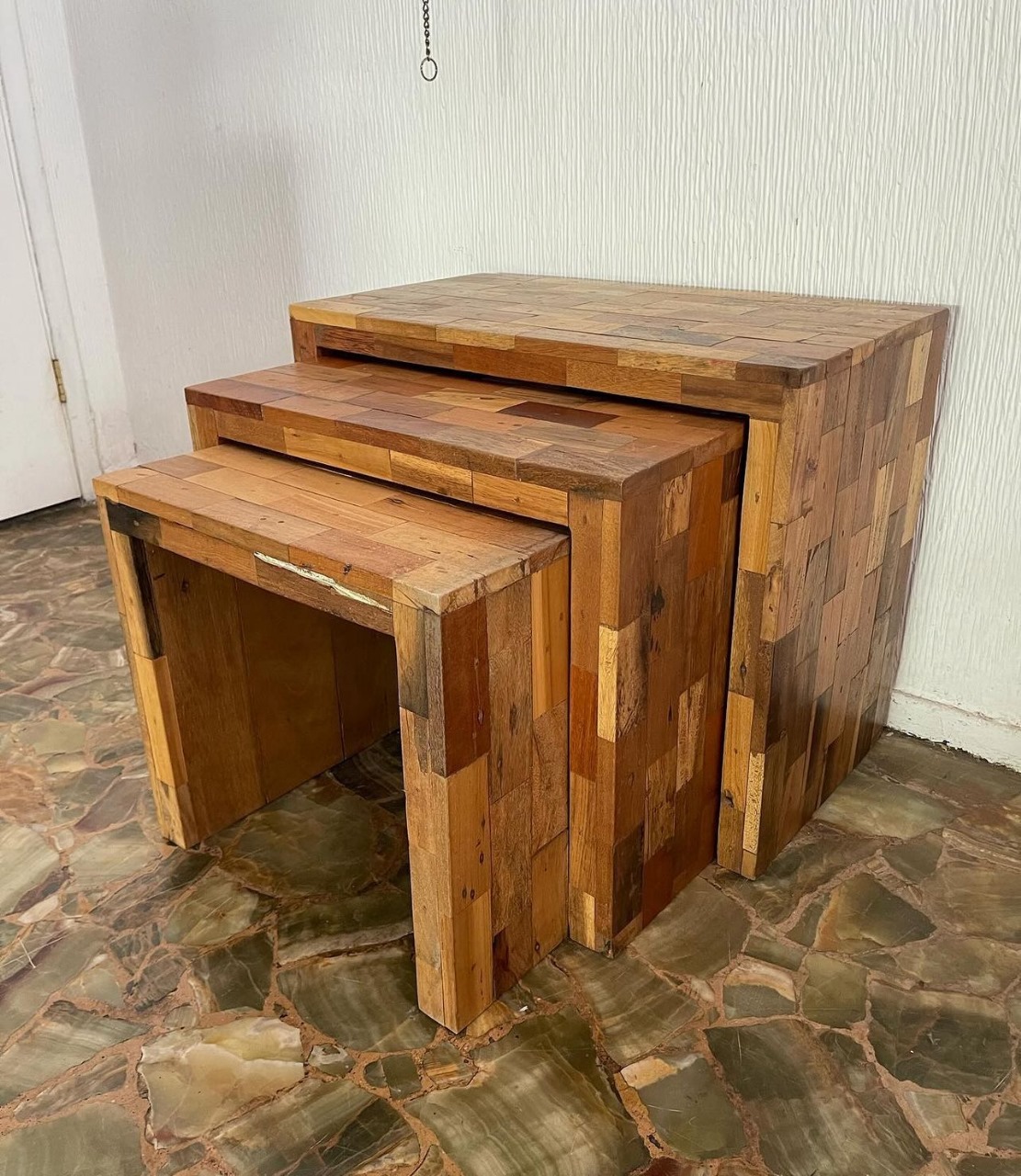 Set 3 mesas laterales nido